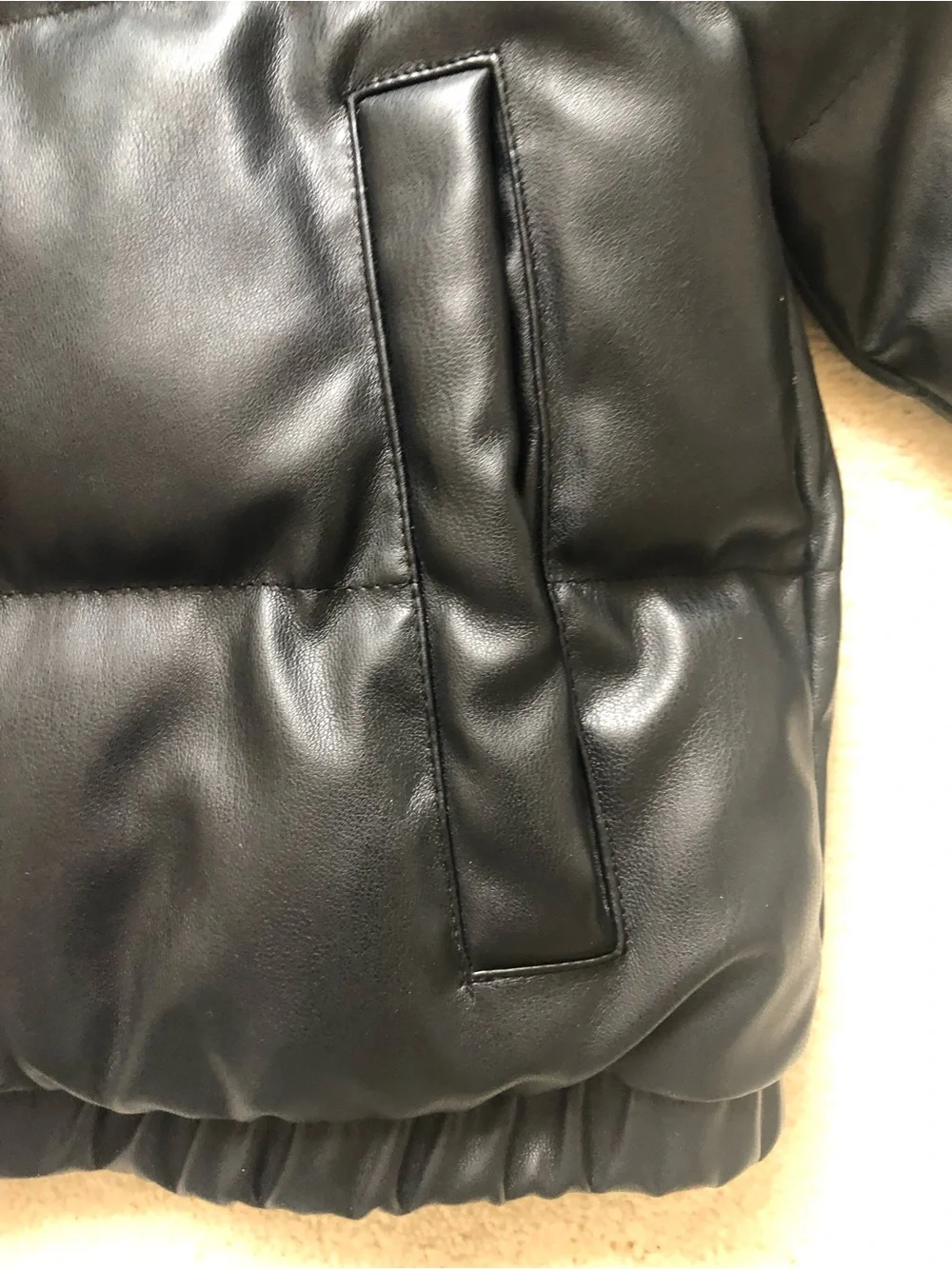 NEW Small ( 6/7) Kids Black Puffer Jacket - VERY Puffy. BOY GIRL . New no tags